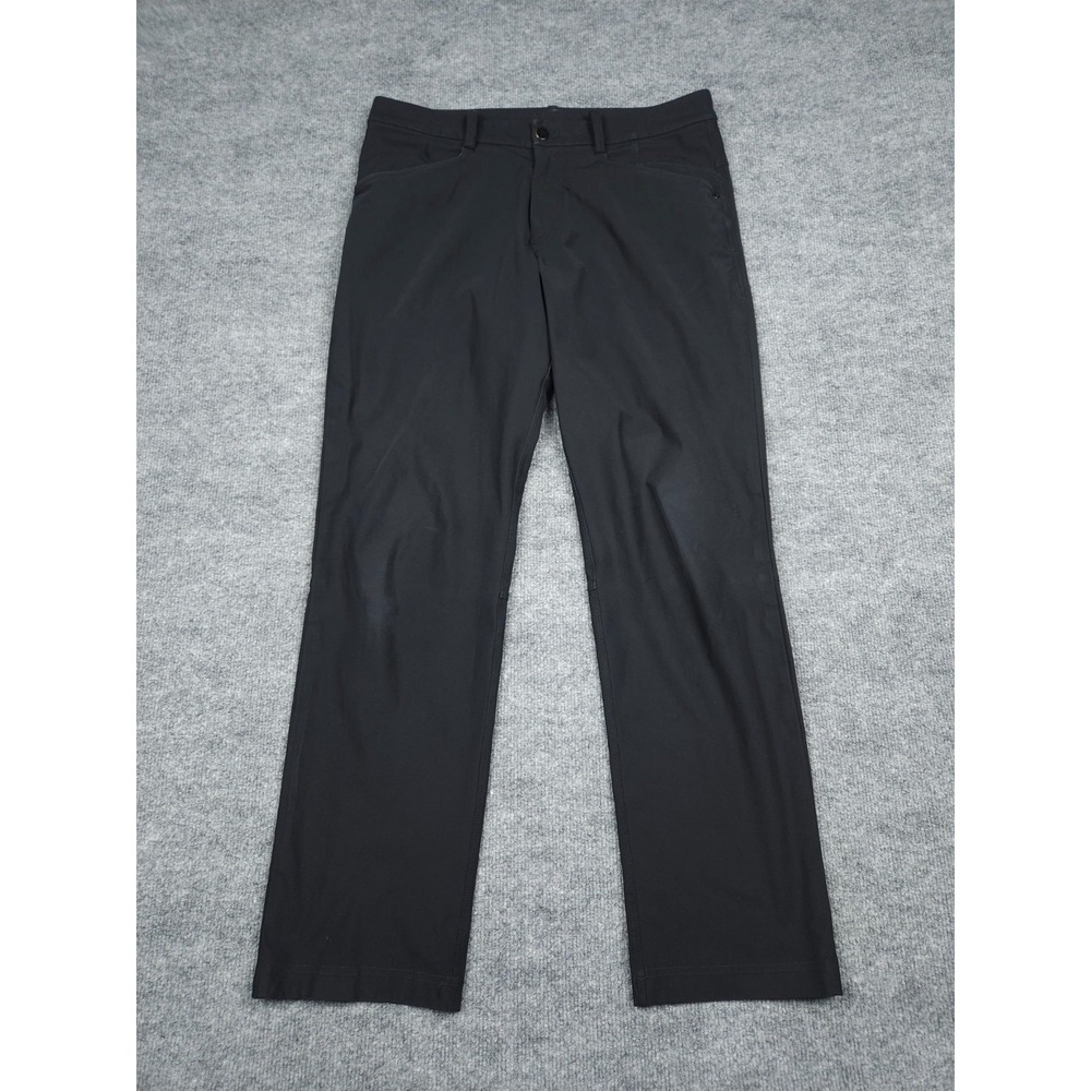 Lululemon Pants ABC Men's (FITS 32 x 30) Black Light Wear Fading *